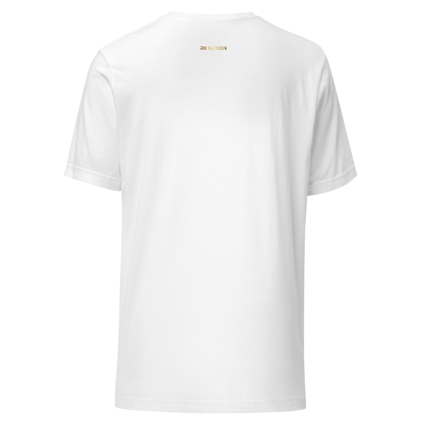 On my R8:35 T-shirt